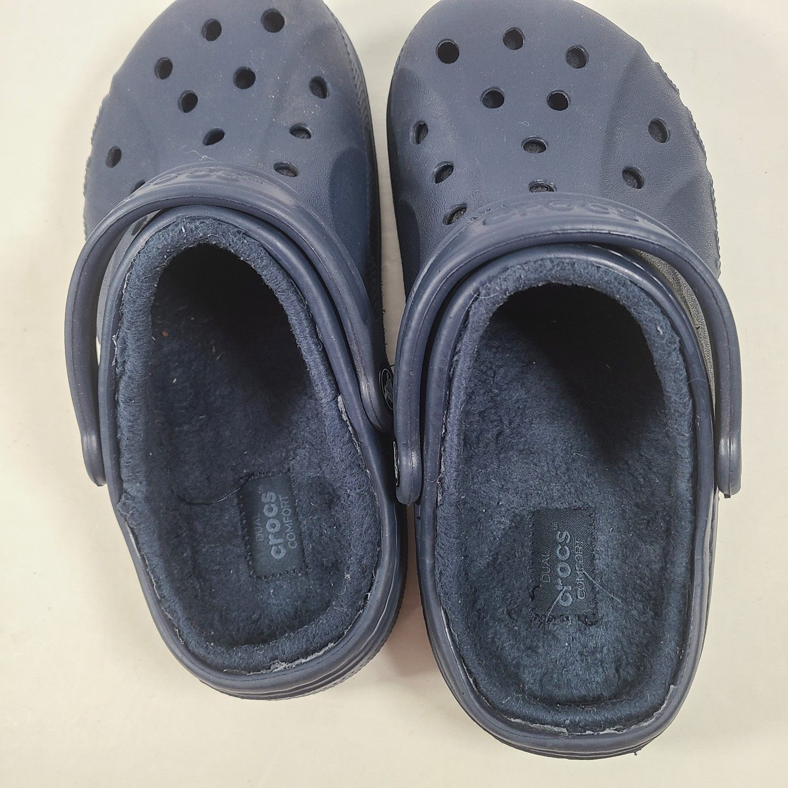 Crocs Baya Lined Clogs Blue Women’s Size 7 Men’s 5