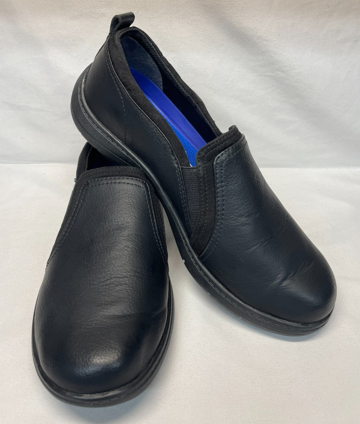 Dr. Scholls Careers Shoes Black Women Size 9.5W Wide Gel Cushion Insole