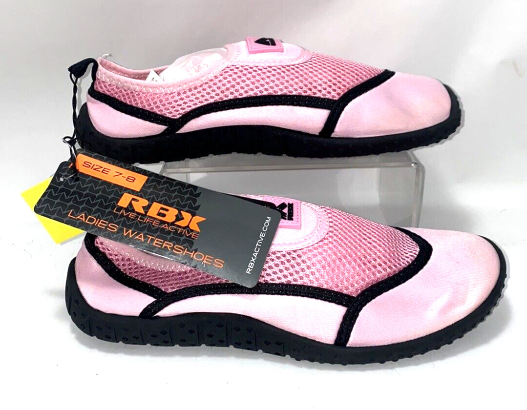 RBX Women’s Water Sock Shoe Size 7/8 Pink