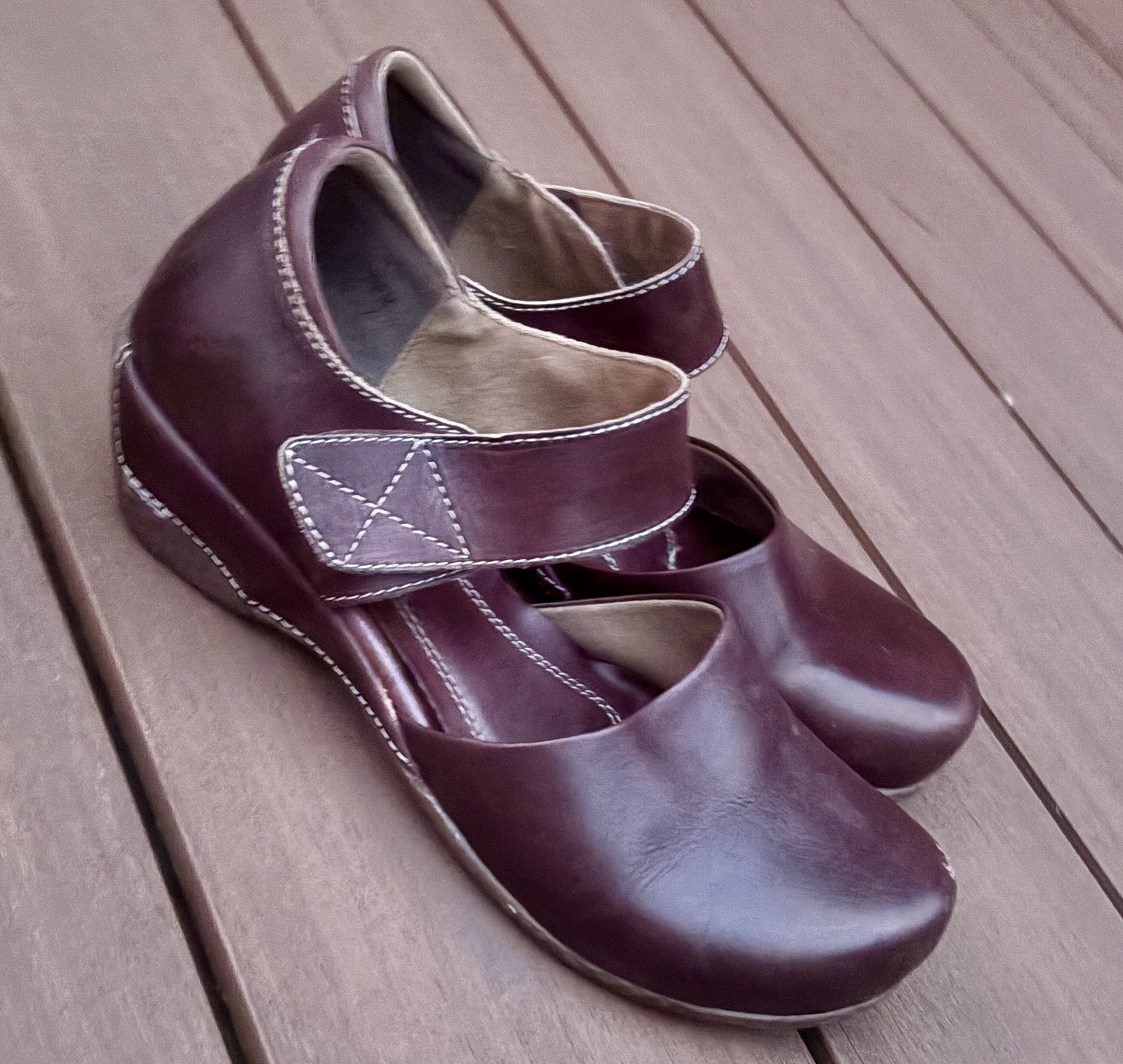 L’Artiste Spring Step Burgundy Shoes Women’s Size 37 Some Scuffing School Girl