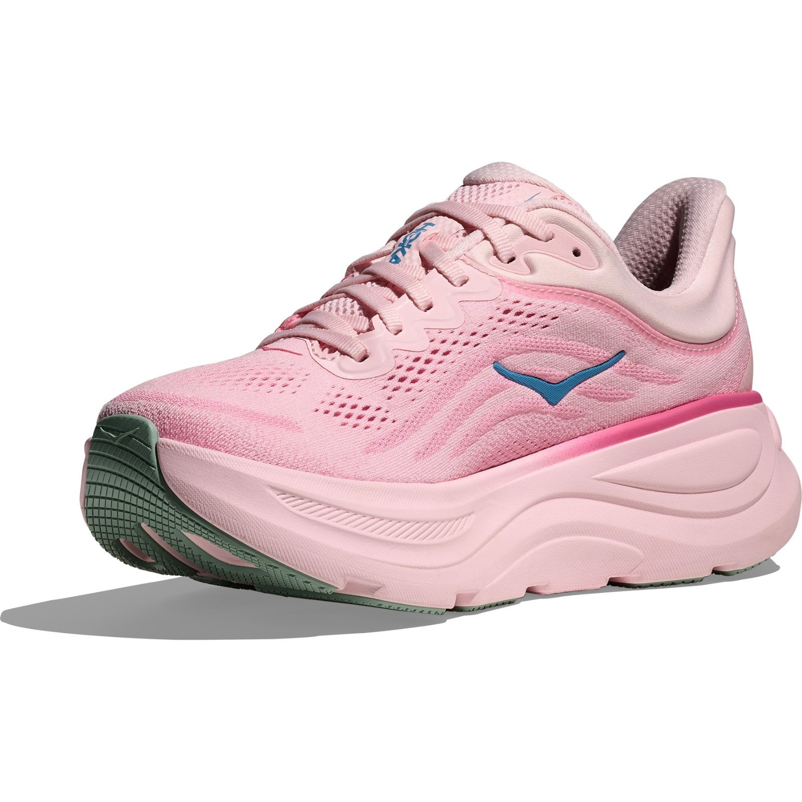 HOKA Bondi 9 Road-Running Shoes – Women’s, Color: Rose Tea/Petal