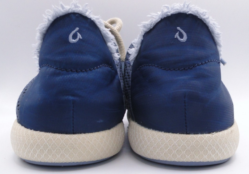 Olukai Shoes Women’s 7 Mahiki Sneaker Slipper Lace Up Blue