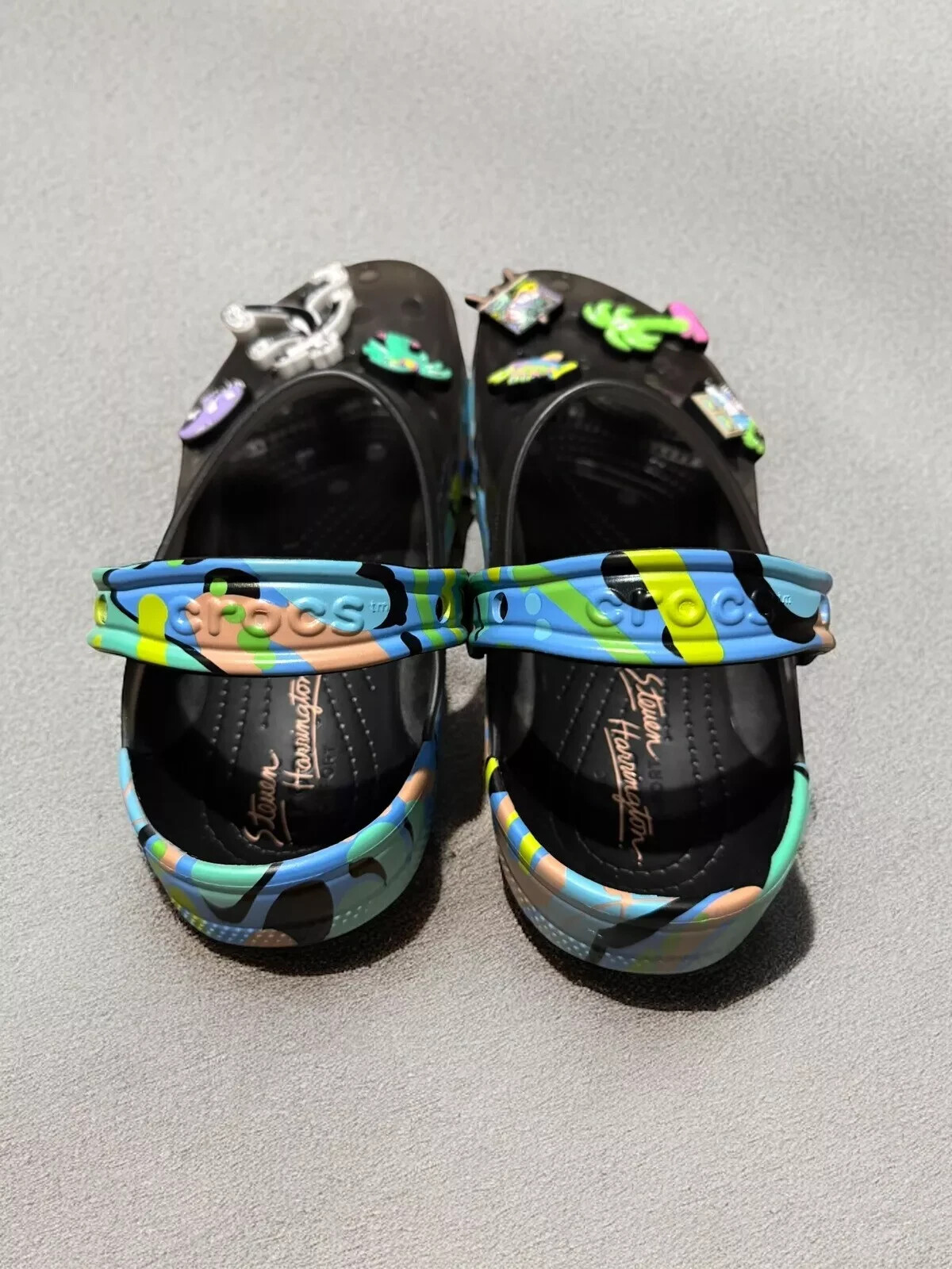 Steven Harrington Translucent Crocs Women’s Size 7