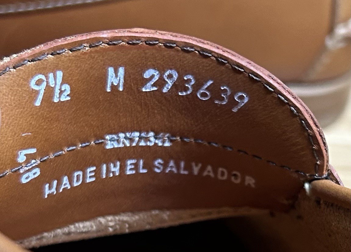 L.L.Bean Signature Penny Loafers Saddle Brown Leather 293639 Women’s US 9.5 M