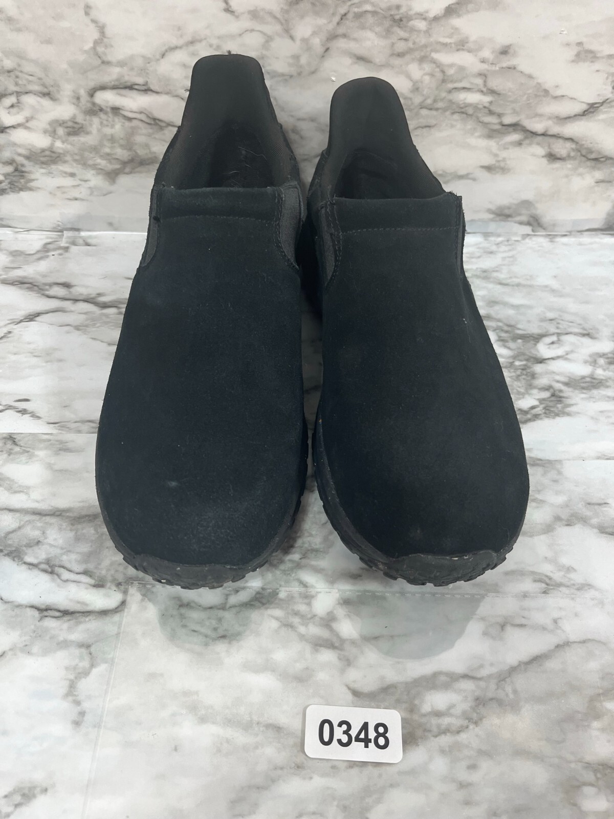 Holo Eco Shoes 9.5 Women’s Slip On Sneaker Suede Like Stretch Side sustainable
