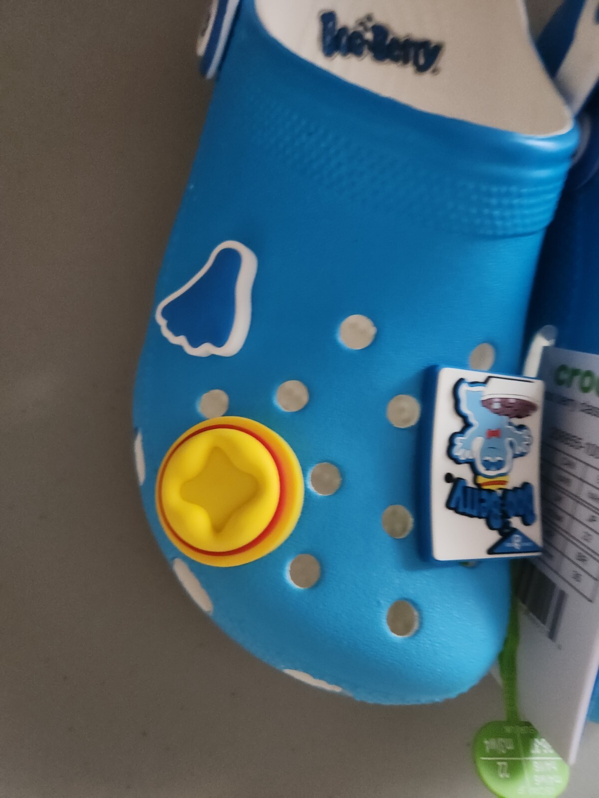 NEW Crocs x General Mills HALLOWEEN Boo Berry Classic Clog Size M4/W6 Monster