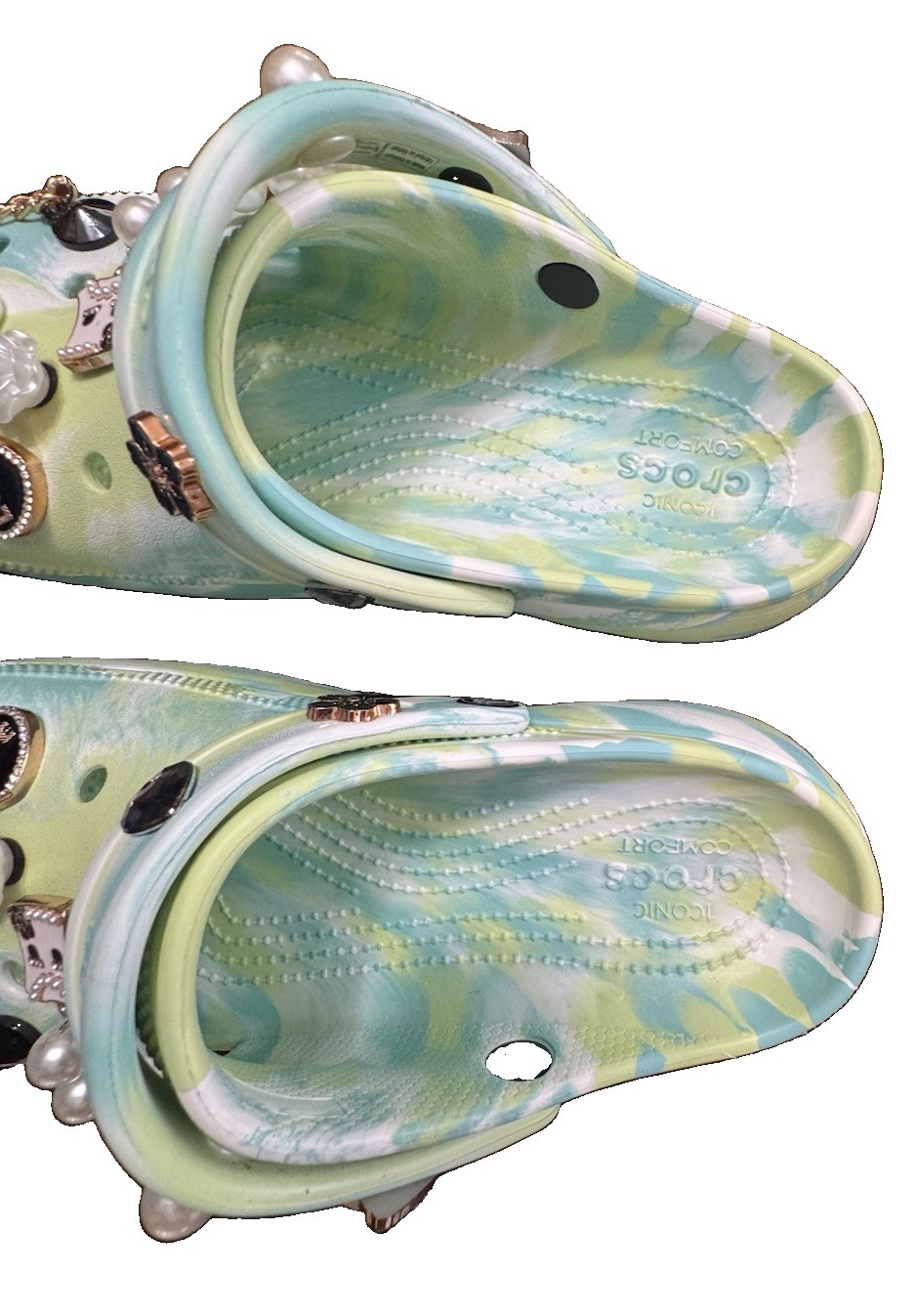 Women’s Tie Dye Crocs Size 9