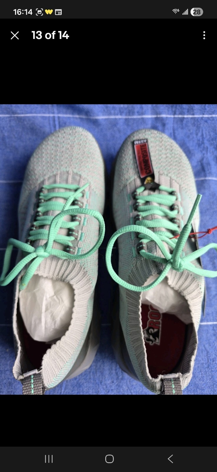 ROCKY COMP TOE NO SLIP WORK SHOES VOL DISC 2/$40 3/$52.5 4/$60 9/9.5/10 BNIB!
