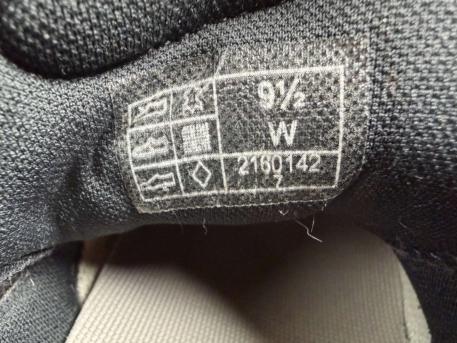 SAS LIBERTY NON SLIP LACE UP SHOES WOMEN’S BLACK LEATHER SIZE 9.5W 2160142