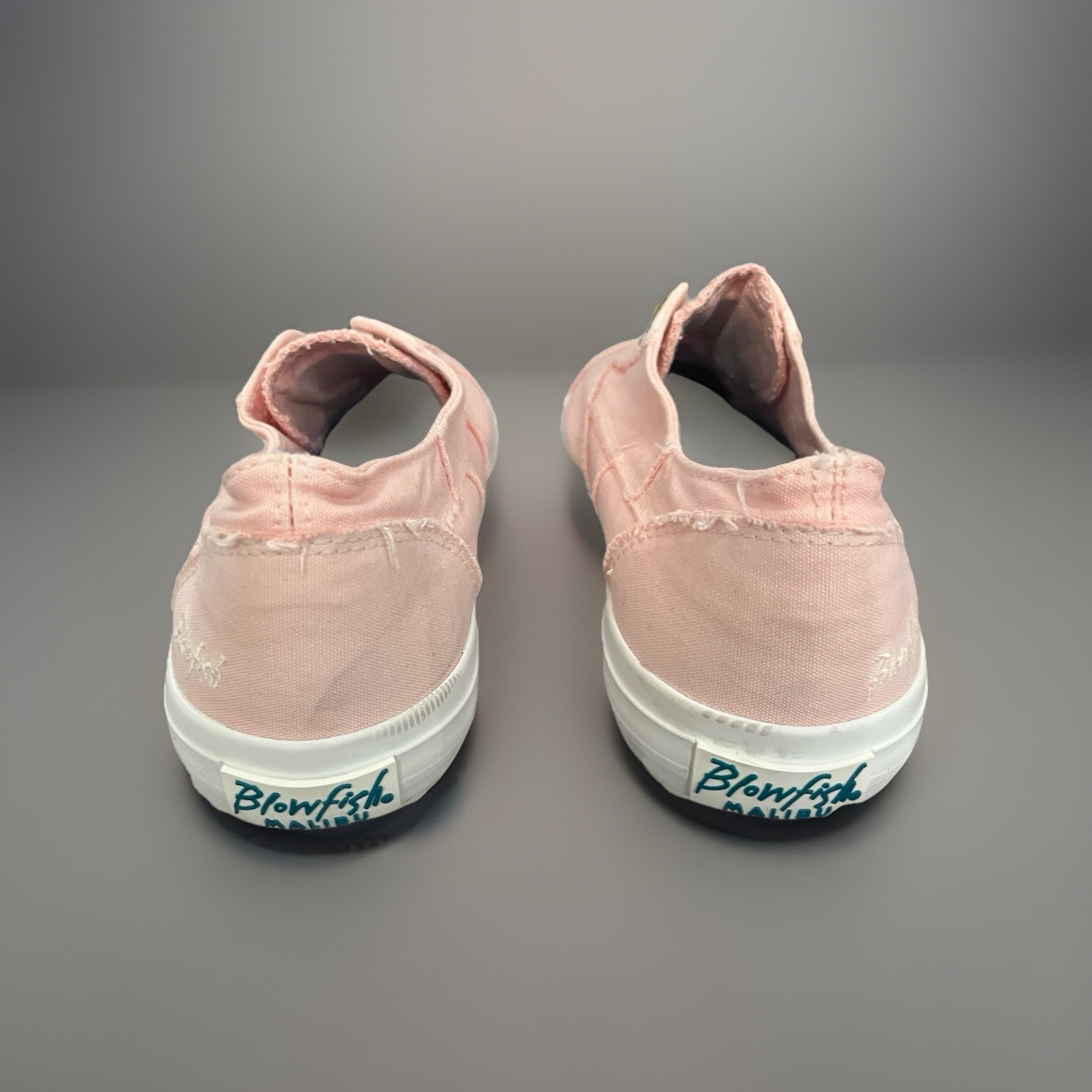 Blowfish Malibu Play Pink Slip On Laceless Sneakers Women’s Size 7.5 New In Box