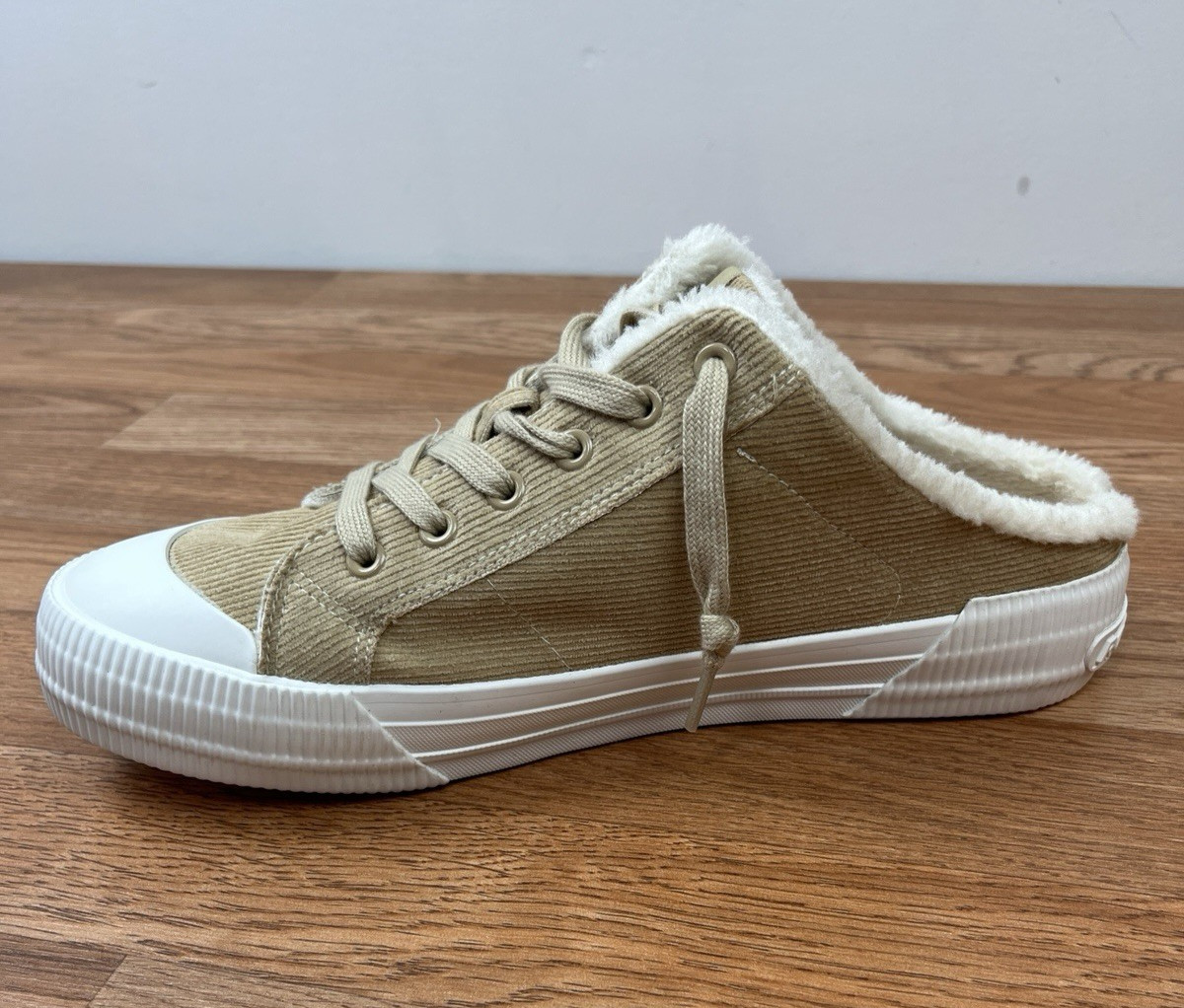 Rocketdog Cheery Platform Mule Sneakers Natural Corduroy Women’s Size 11 NEW