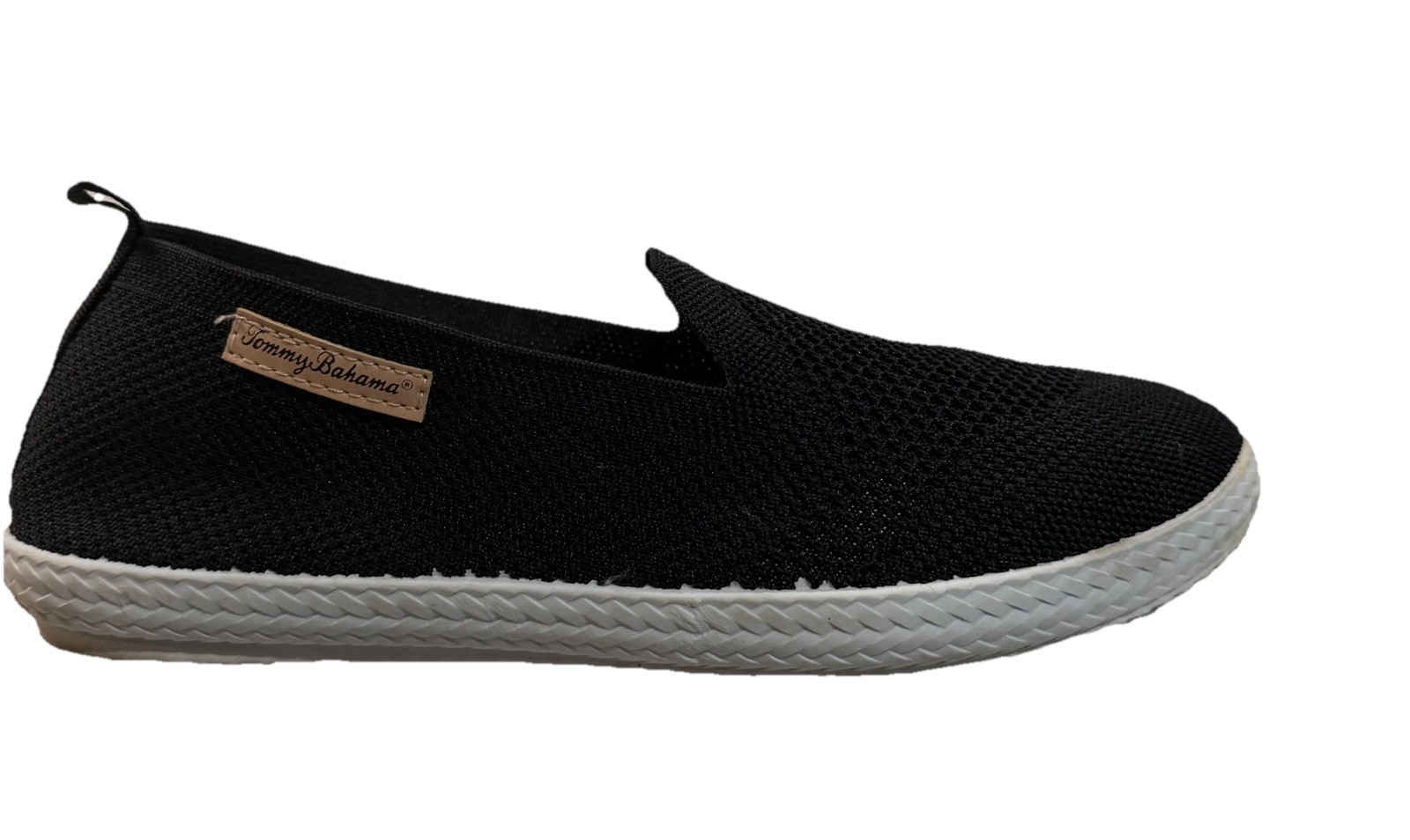 Tommy Bahama Women’s Black Slip-On Sneakers Size 9 Preowned In Original Box UVGC