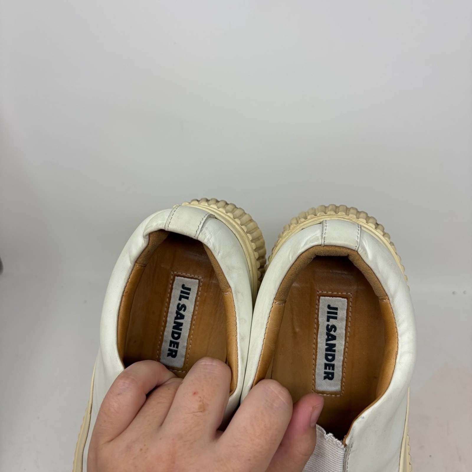 Jil Sander Platform Sneaker SEE MEASUREMENTS NO SIZE