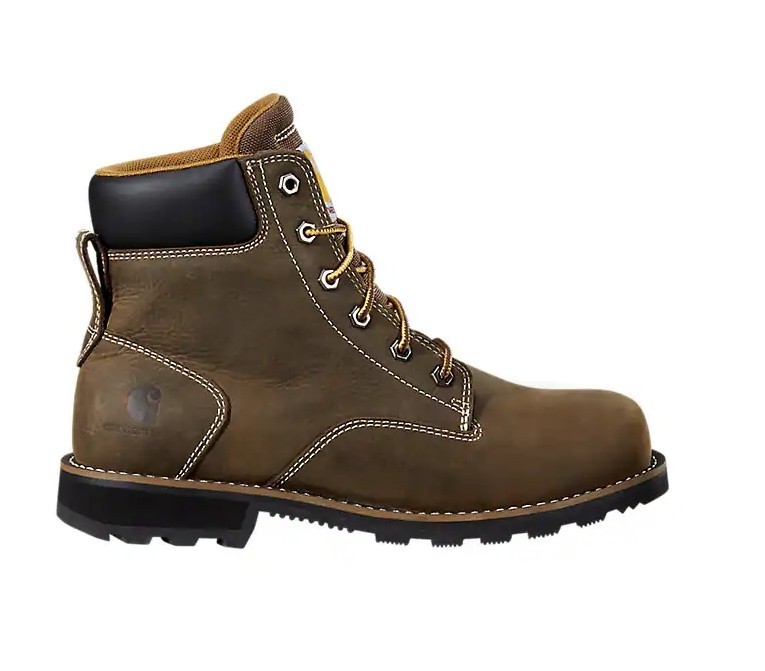 Carhartt Women’s 6″ Water Resistant Boot, Style:FN6187-W,Color: Dk Brn,Size 9.5M