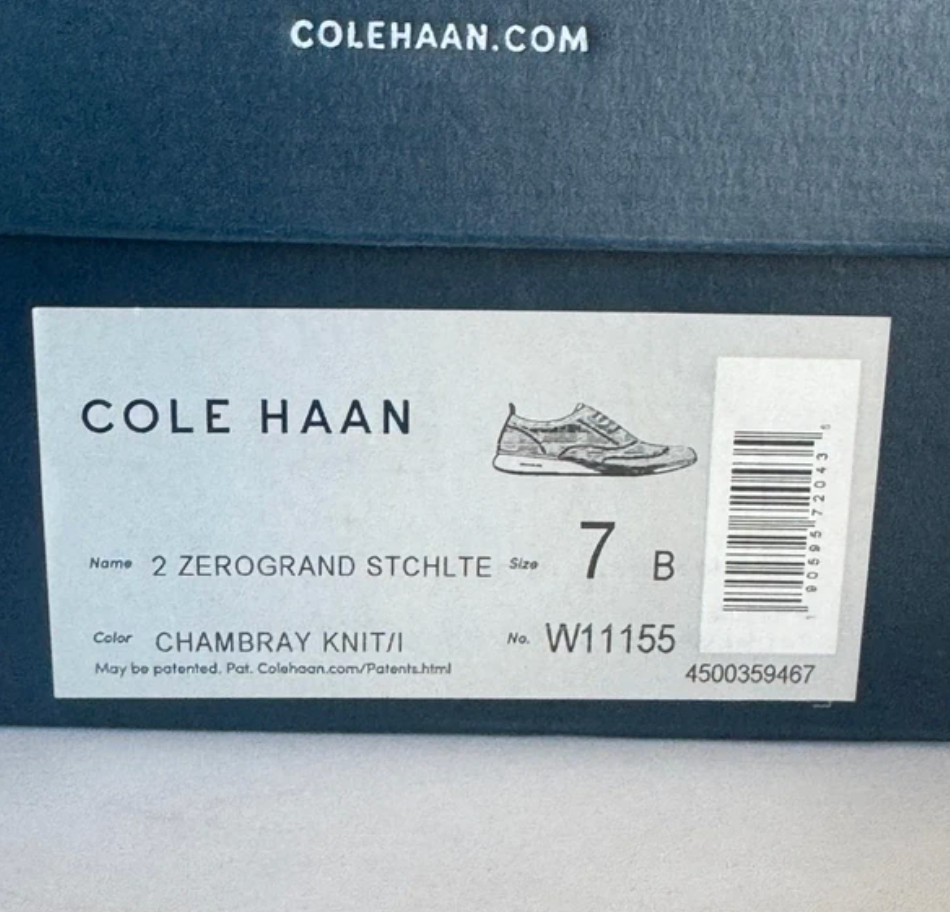 Cole Haan women’s tan lace up sneakers size 7