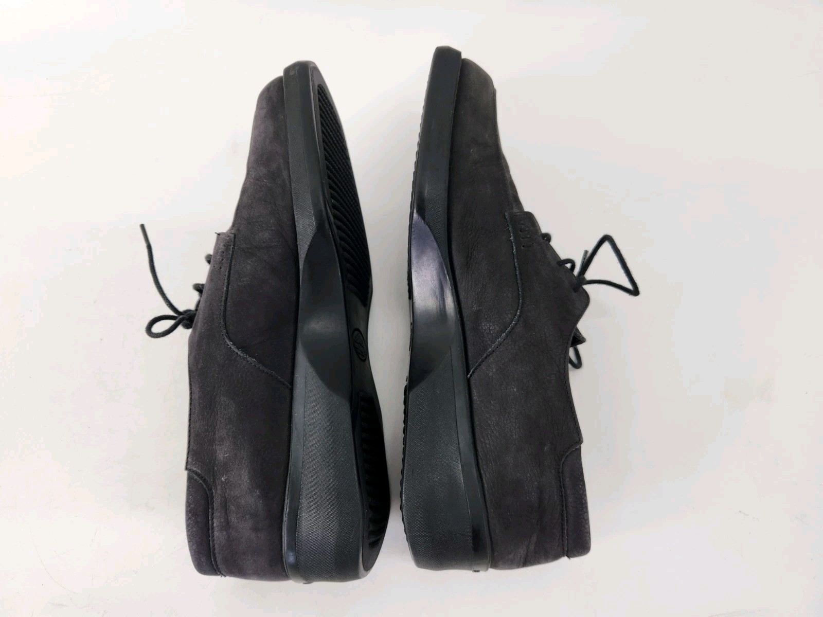 Bally Feldam Black Nubuck Leather Lace Shoe Size 9 Women’s Comfort New