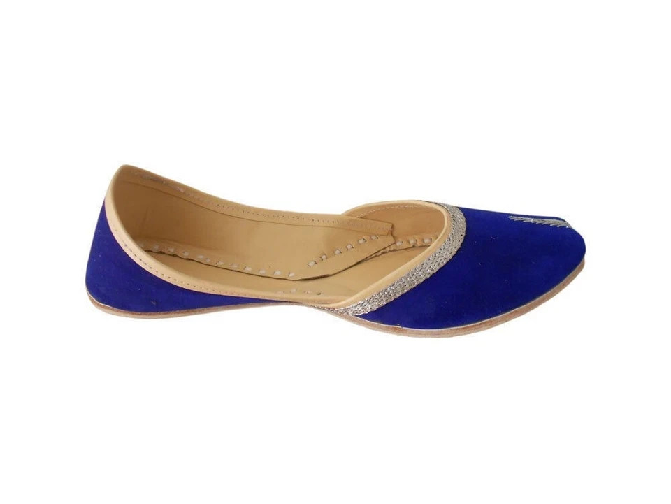Women Casual Shoes Indian Handmade Flip-Flops Leather Punjabi Mojaries US 6-11