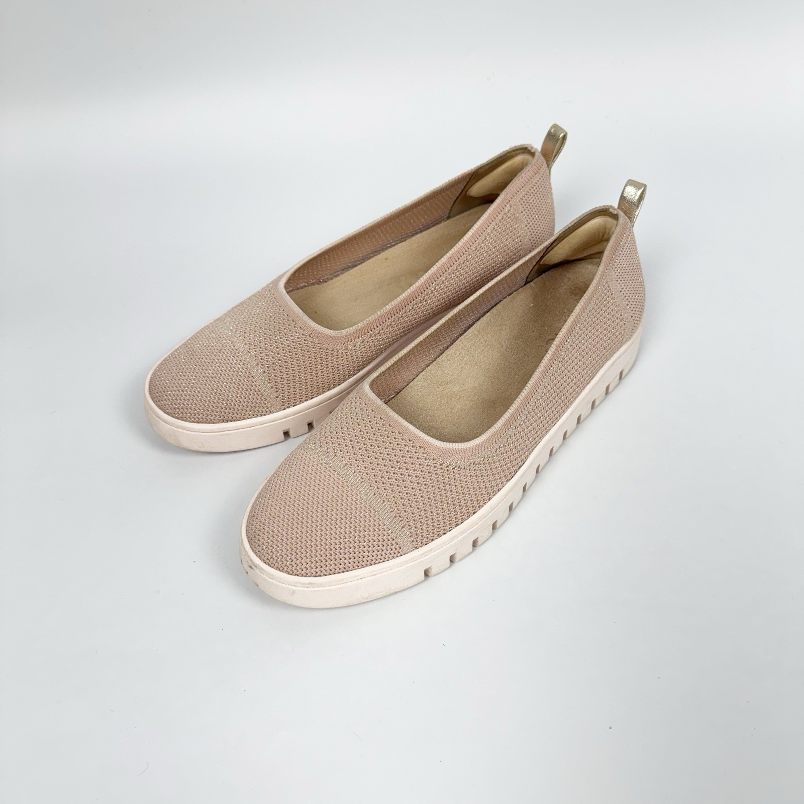 Vionic Women’s Uptown Skimmer Knit Slip-Ons Size 1 1Light Pink