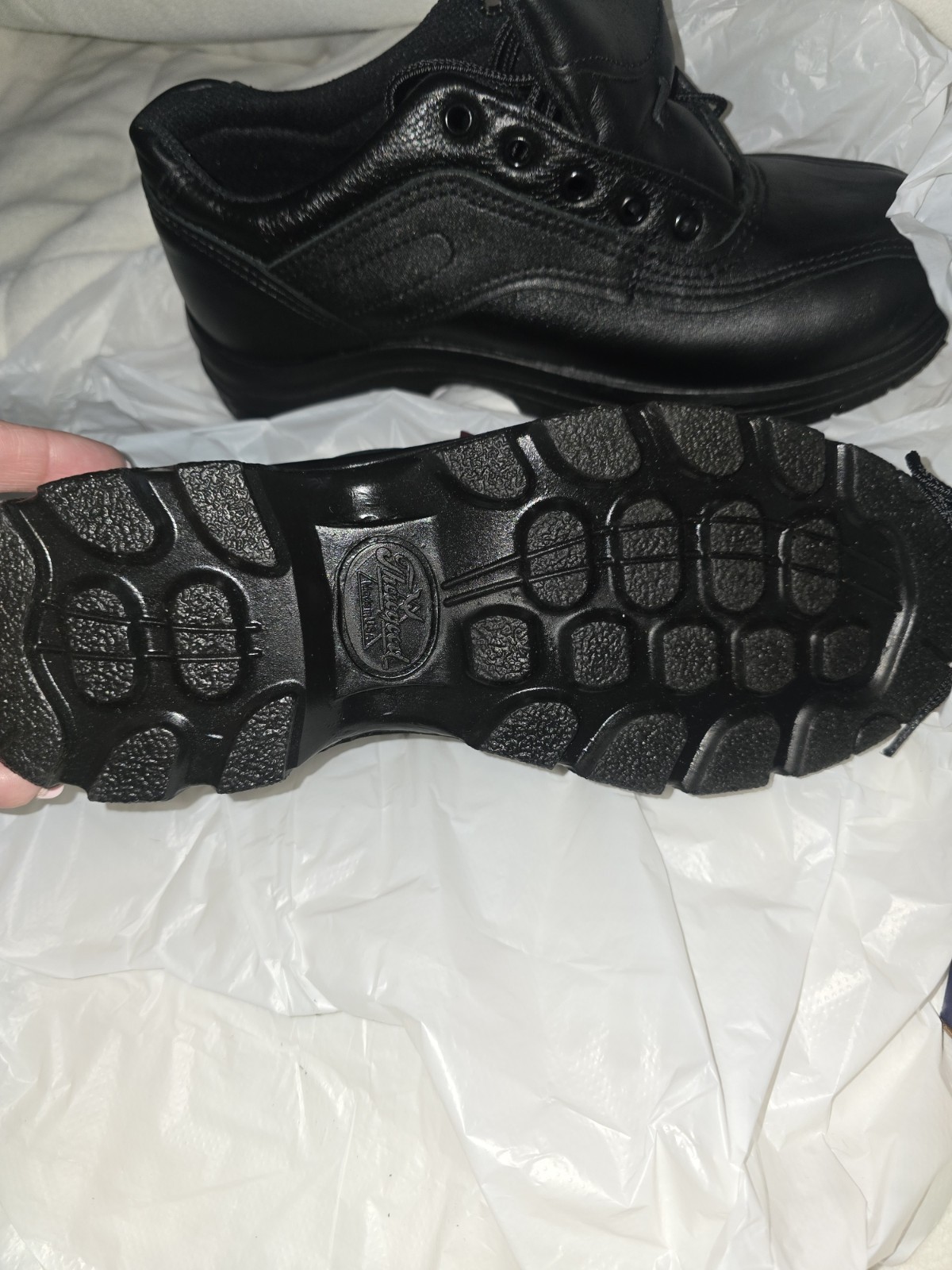 THOROGOOD SOFT STREETS™ SERIES WOMEN’S DOUBLE TRACK OXFORD Work Shoes Size 8 NEW