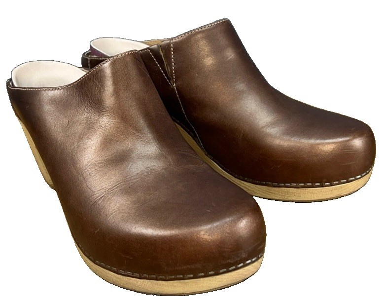DanskoS Slip On Clog Mule Copper Size 42 US 11 Comfort Nursing Occupational