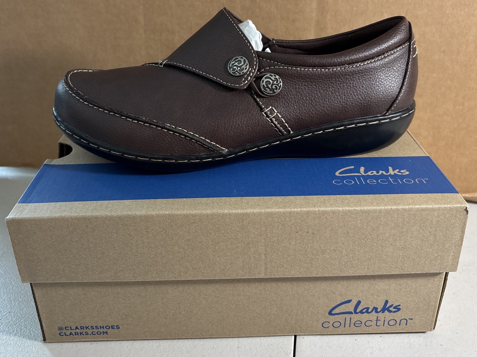 BRAND NEW CLARKS COLLECTION ASHLAND LANE LEFT SHOE ONLY WOMEN’S SIZE 9.5 RX WIDE
