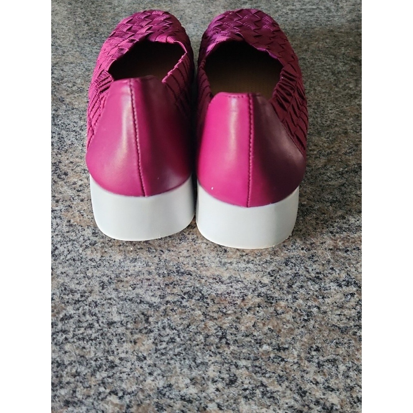 Corso Como Illana Wedge Magenta Braided Slip-On Size 10 – Chic Comfort Style