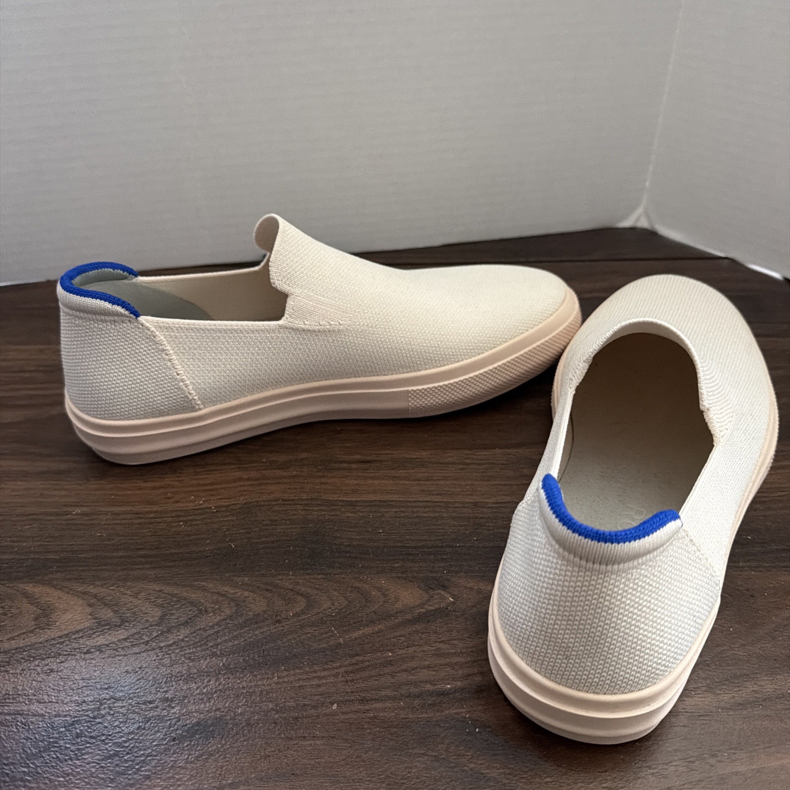 Rothy’s The City Slip On Sneakers light pink Women’s Size 8.5 Shoes NWOT
