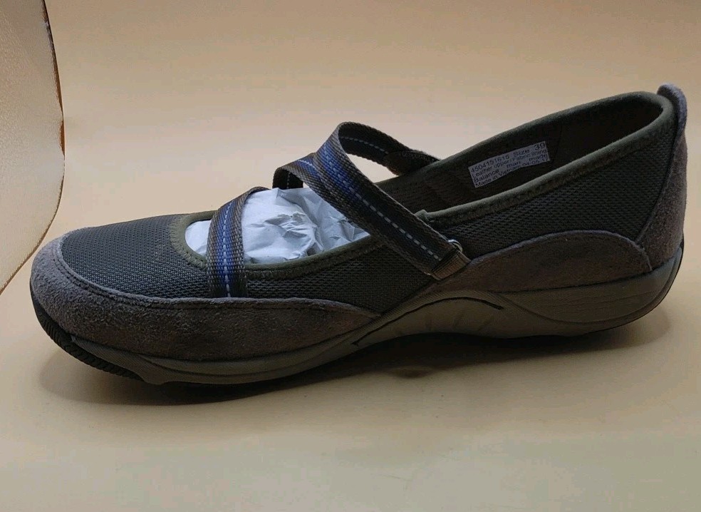 Dansko Brown Cloth/Suede Criss Cross Mary Jane Casual Shoe Size EU 39/US 8-8.5