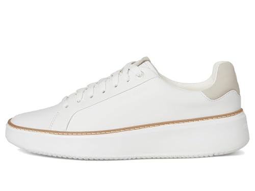 W24775 COLE HAAN WOMEN’S GRANDPRO TOPSPIN SNEAKER WHITE/DOVE SIZE 9.5