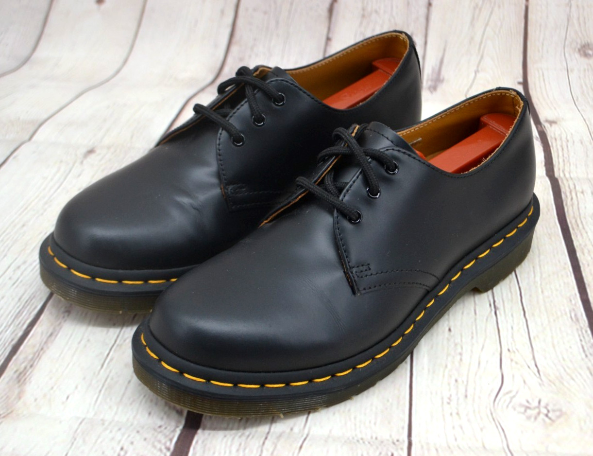 DR MARTENS Women’s 1461 Smooth Leather Oxford Shoes / Boots SIZE 8 Black NWOB