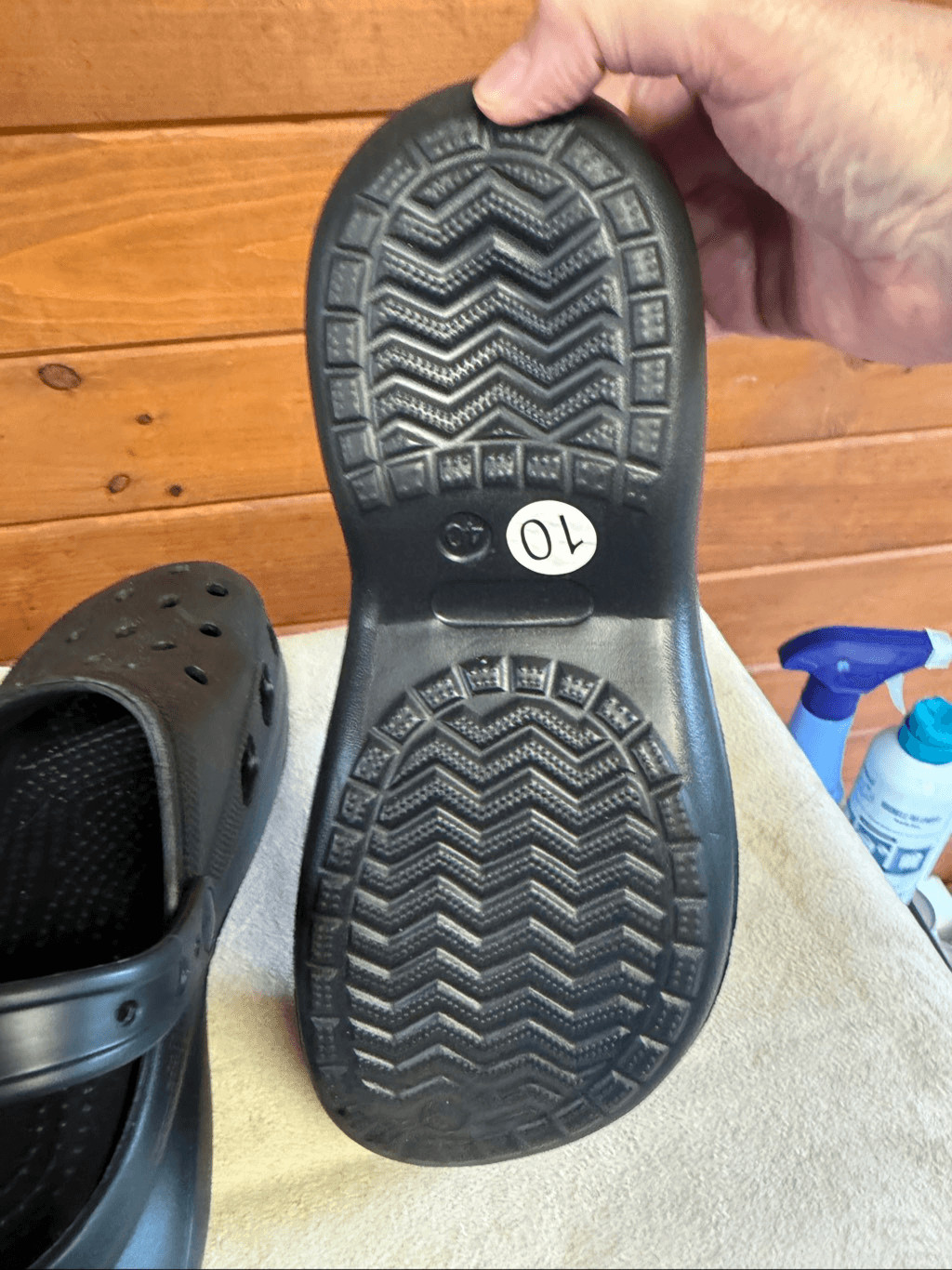 No Brand Womans Clogs/Slides Black Sz 10 NWOT