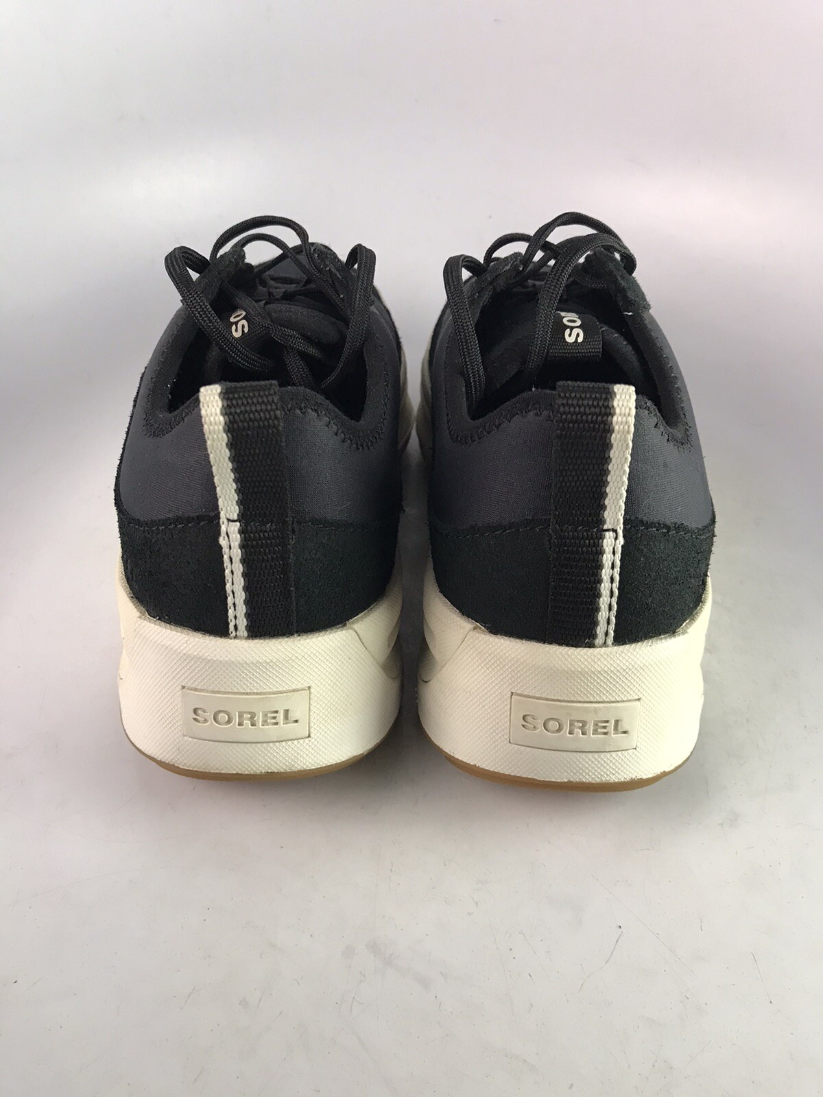Sorel Ona 503 Low Black Jet Women’s Shoe Textile/ Suede Sz 8.5 US