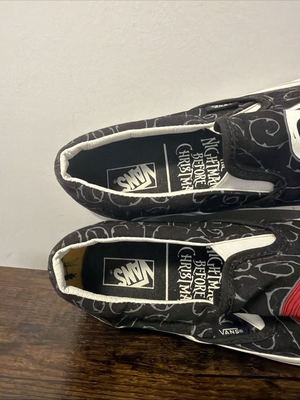 VANS Nightmare Before Christmas Women’s Size 8, Jack & Sally Slip-On Shoes
