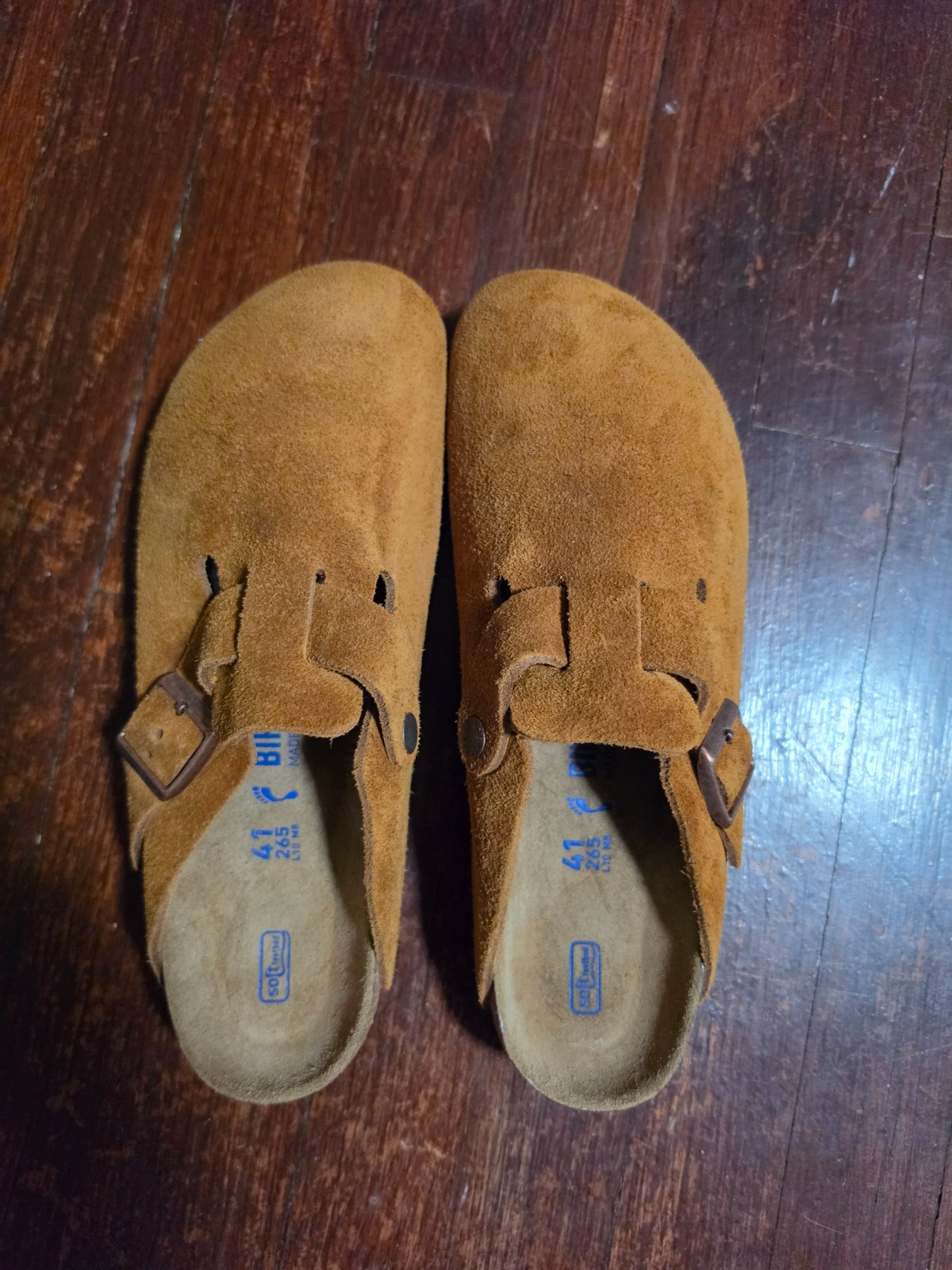 NWOT BOSTON SOFT FOOTBED size 41 med/narrow MINK
