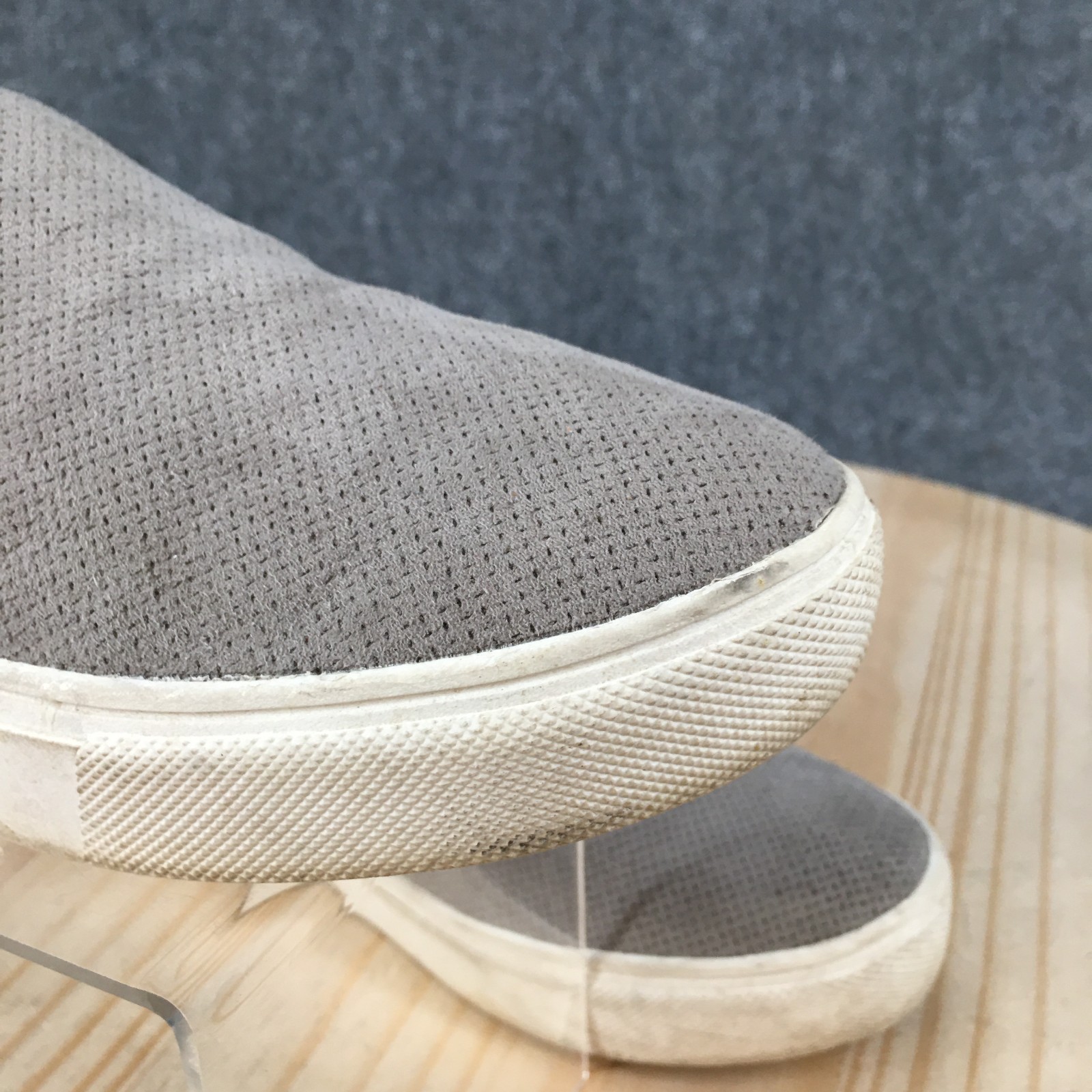 Dr Scholls Slip On Womens 8.5 M Nova Sustainable Comfort Casual Shoes Gray