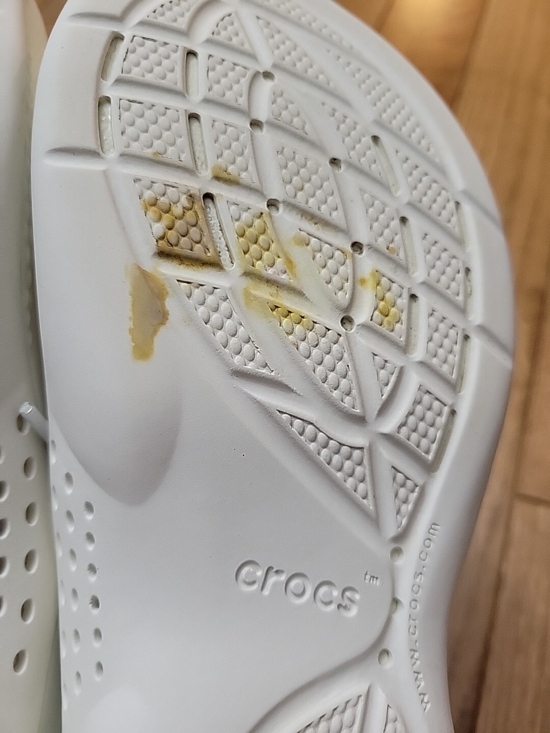 Crocs LiteRide 360 Pacer Sneakers Shoes Women’s Size 9 Ivory 206705