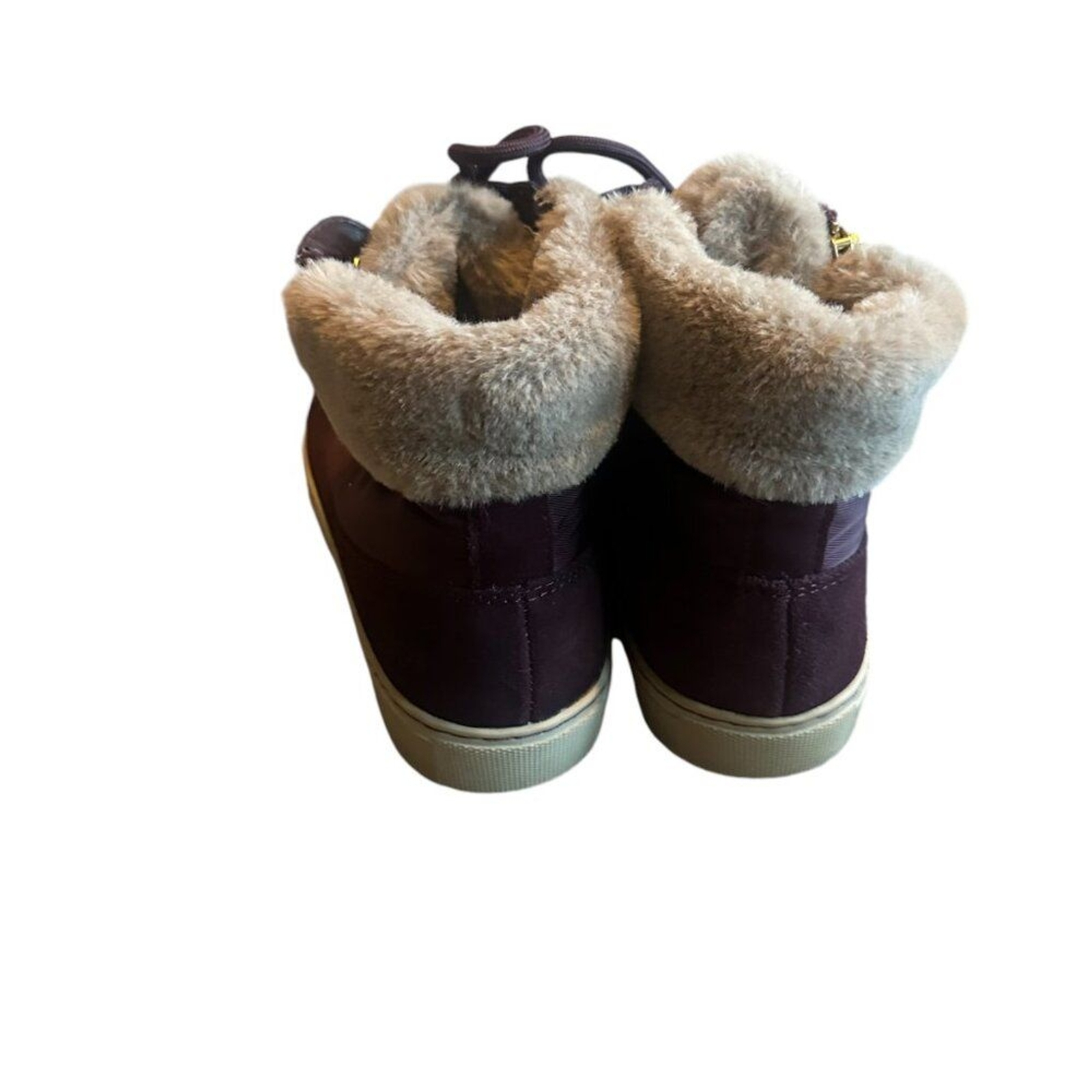 Cougar Dublin Water Proof Lace Up High Top Shoes Ankle Boots Fur Size 7 Women’s