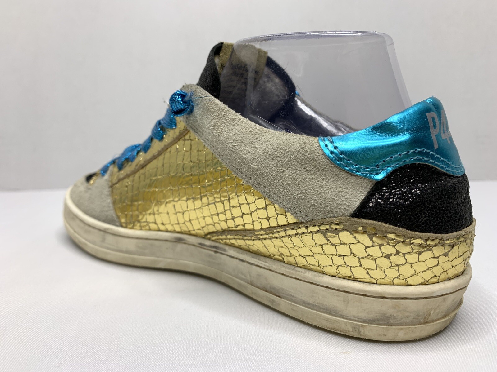 P448 Queens You Can Surf Later Metallic Low Top EU37 Sneakers P81
