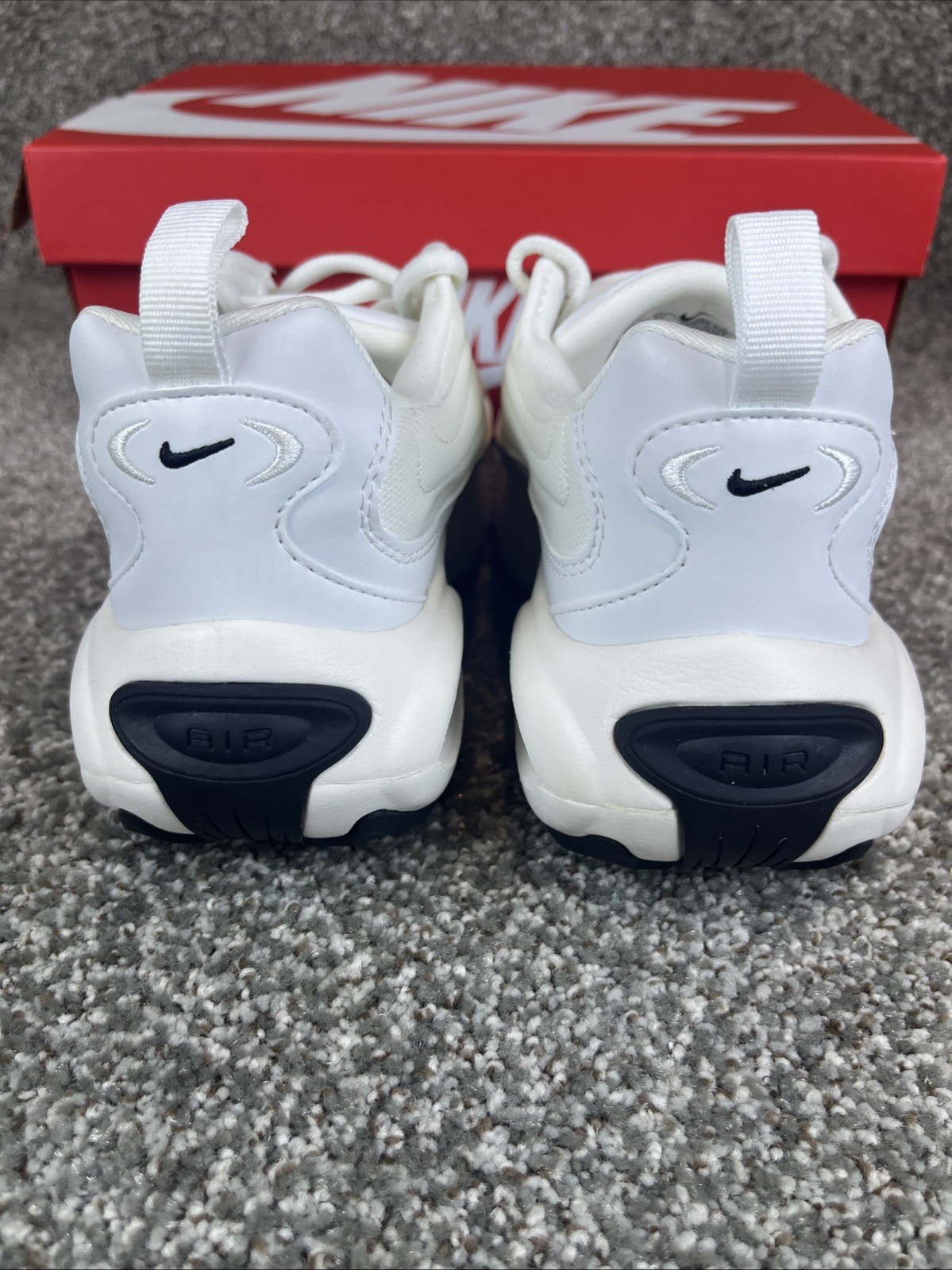 Womens Size 8-Nike Air Max Portal White Black HF3053-103 Sneaker