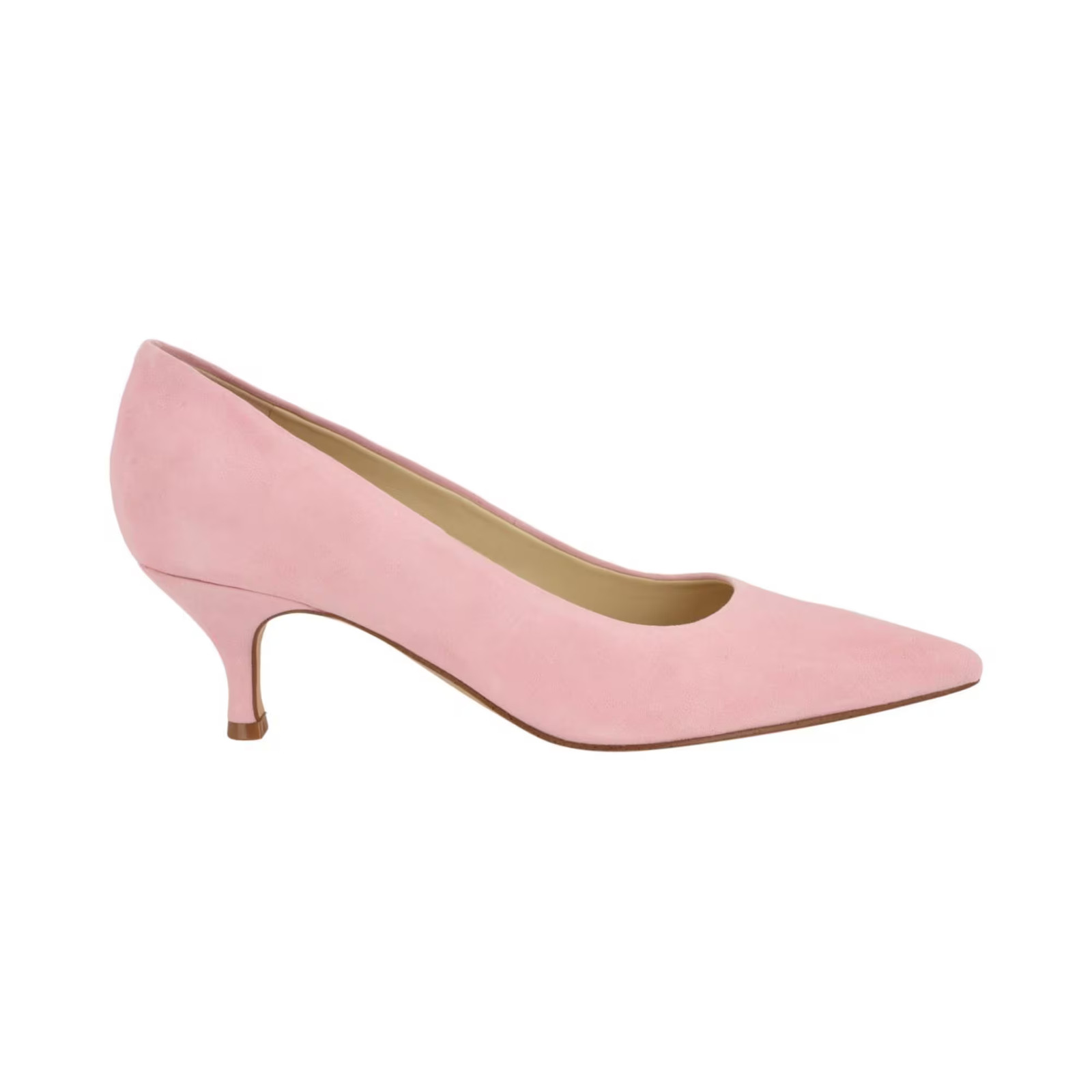 Women’s Nine West Sisko Tapered Kitten Heel Pumps Bronze