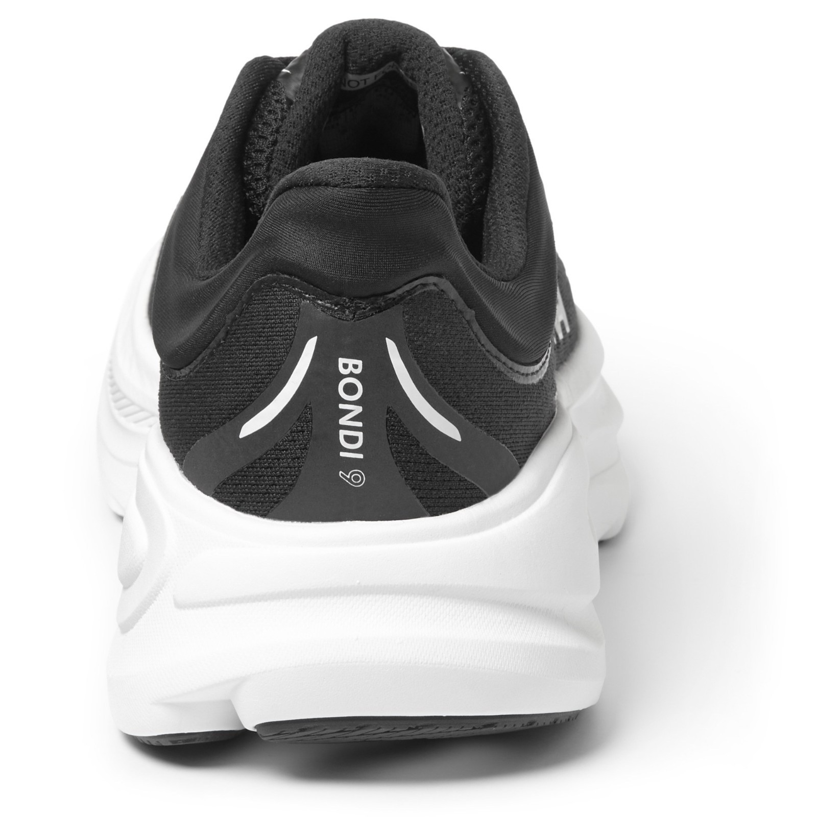 HOKA Bondi 9 Road-Running Shoes – Women’s-Black/White