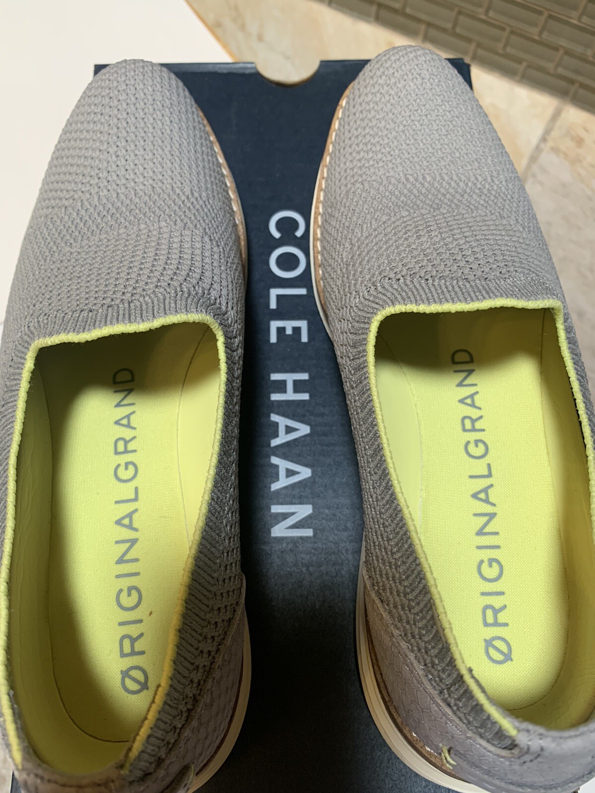 New Cole Haan Women Shoes Size 5.5 B Original Grand Cloud Loafers Sleet