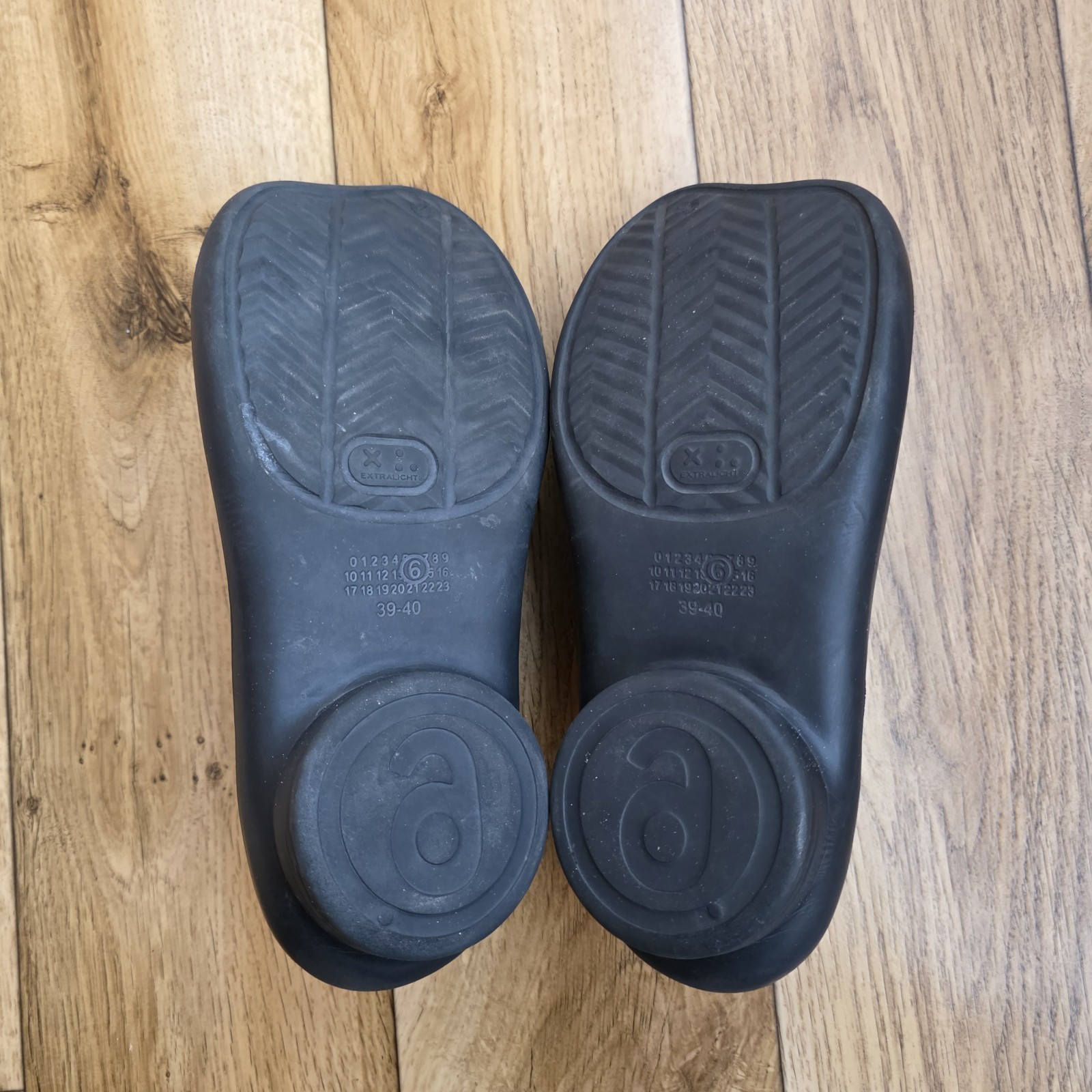 MAISON MARGIELA MM6 ANATOMIC EVA CLOGS EXTRALIGHT SIZE 39/40 EU, 9 US, 6.5 UK
