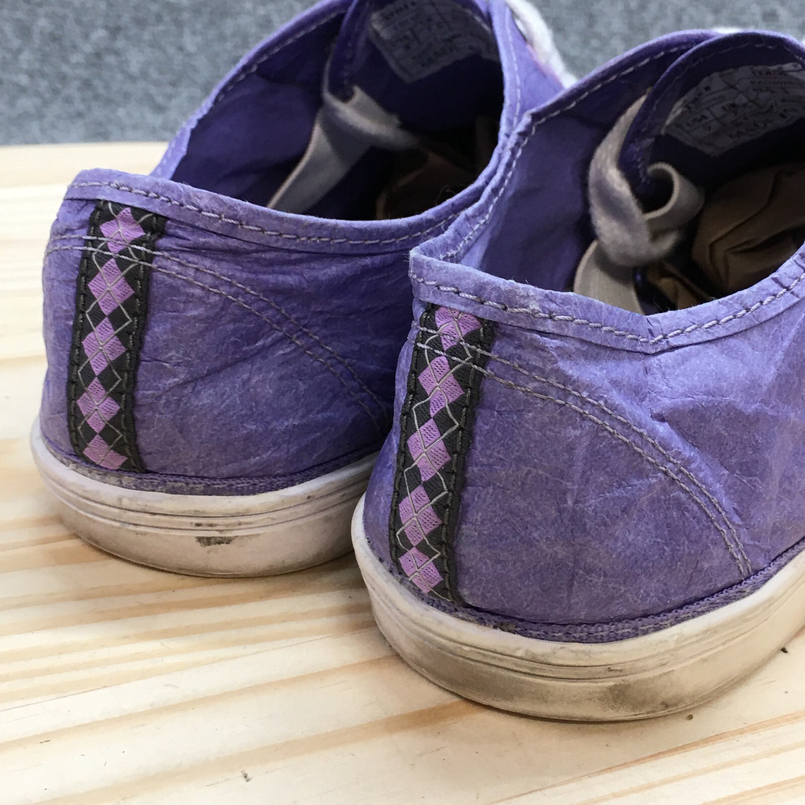 Civic Duty Shoes Womens 9 Walking Sneakers Purple Lace Up Low Top Comfort Casual