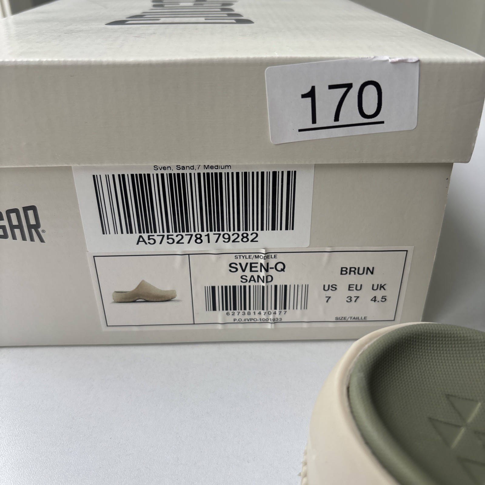 Cougar Sven-Q Sand Women’s 7 Molded TPE Water-Friendly Clog Shoes SVEN-Q New