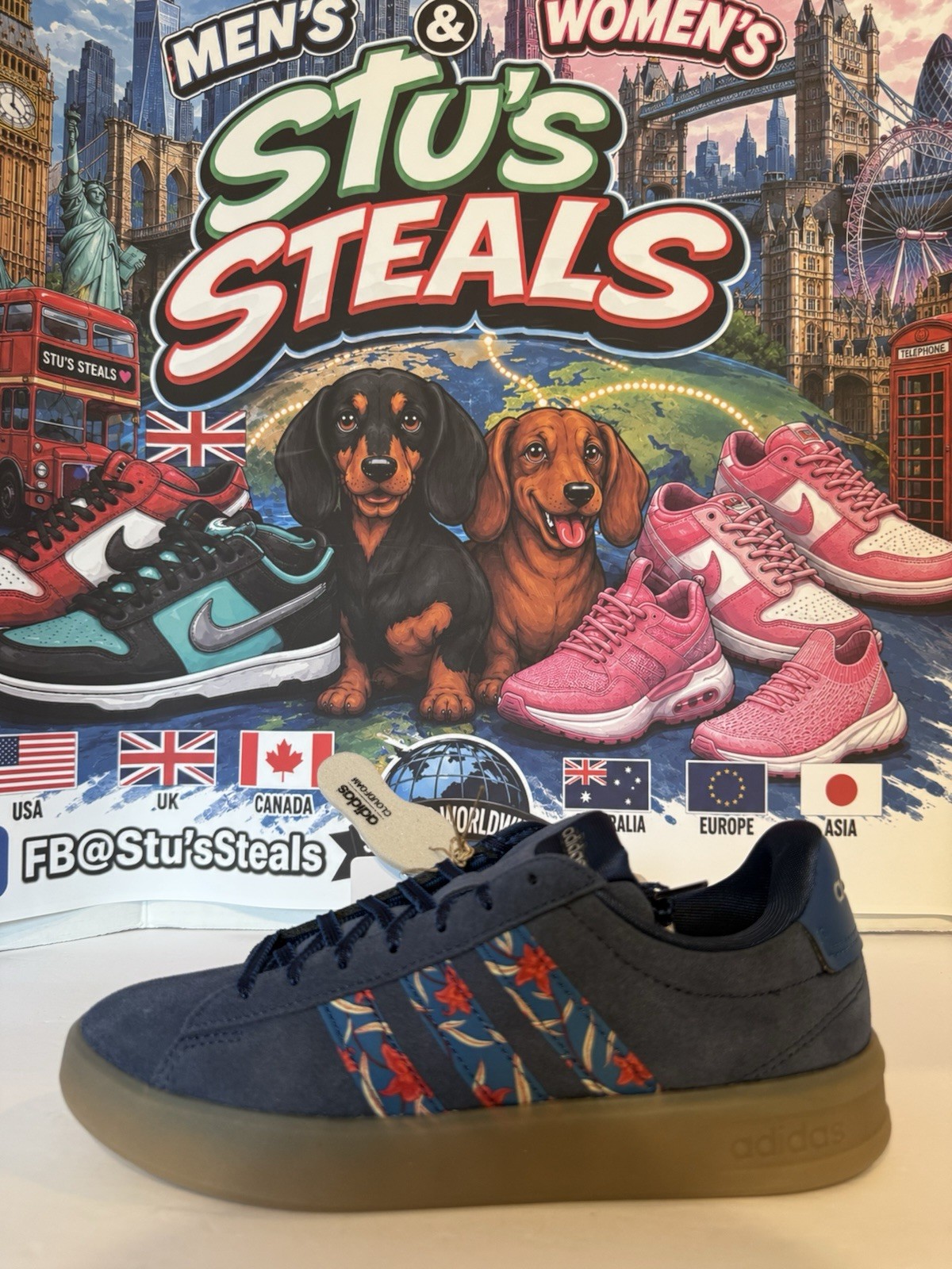 Women’s Adidas grand court 3.0 Size 7W