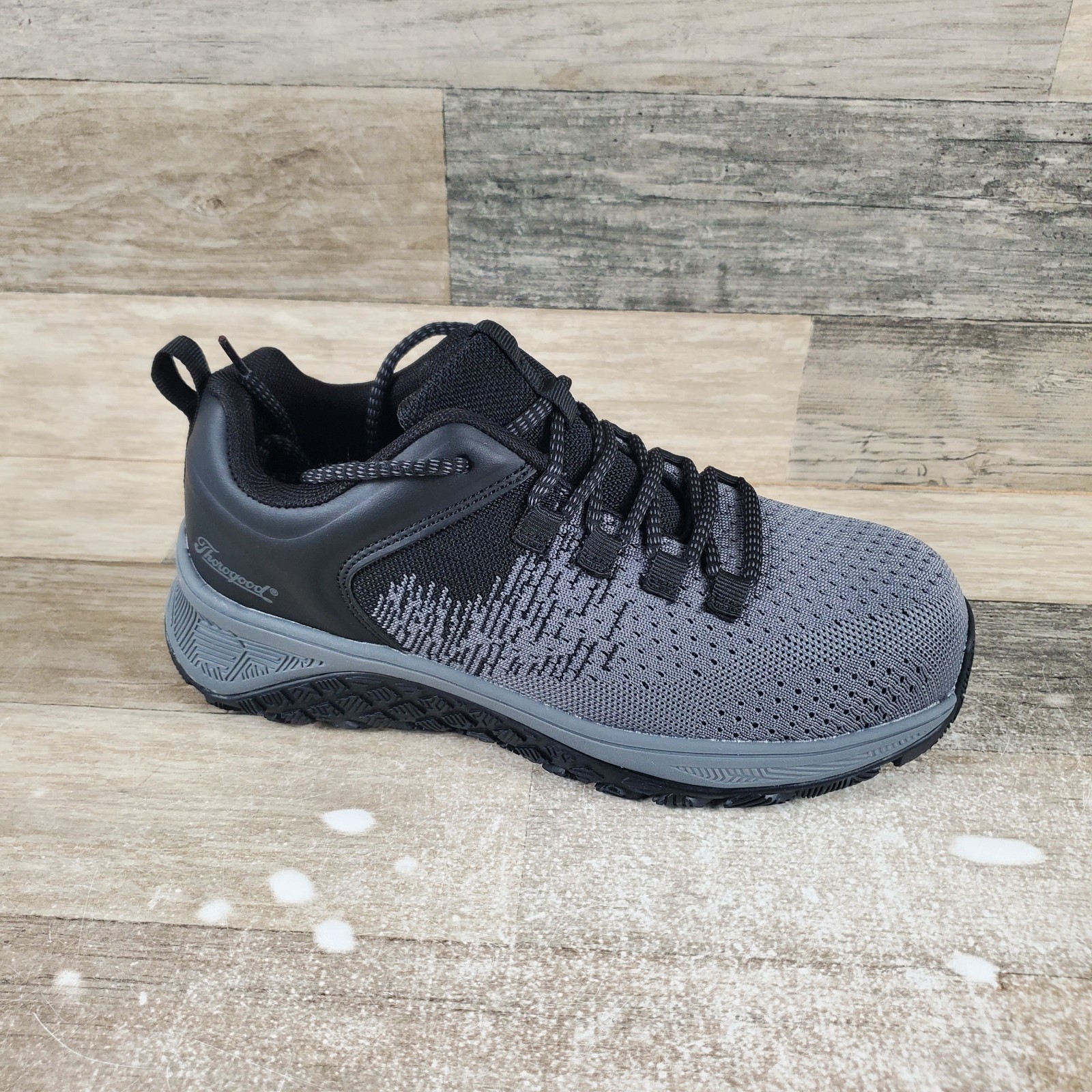 Thorogood AST Low Womens Shoes Sz 8 Wide Gray Lace Up Low Top Running Sneakers