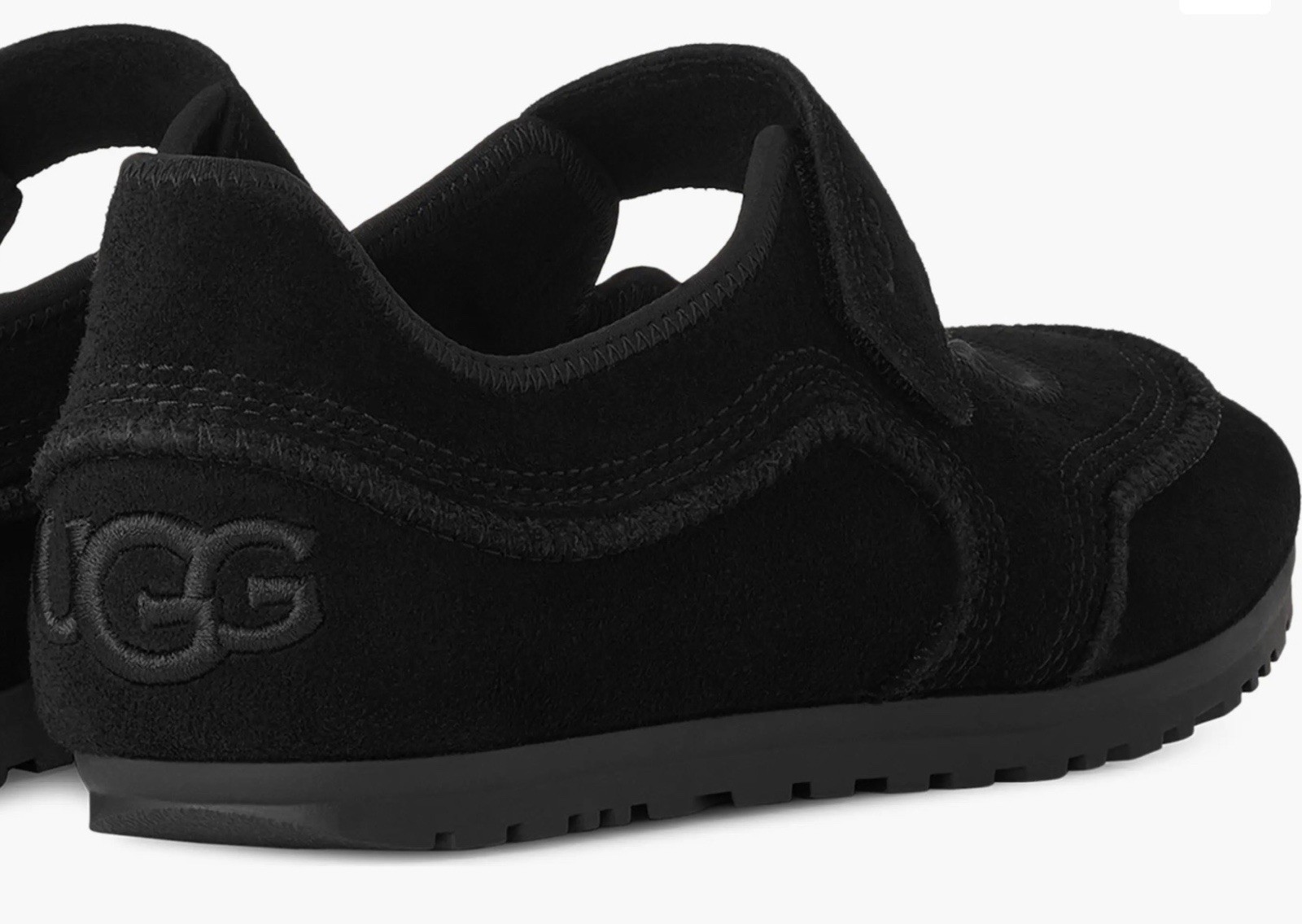 UGG Women’s Quill Mary Jane Sneaker Black Size 7 New Retail $145