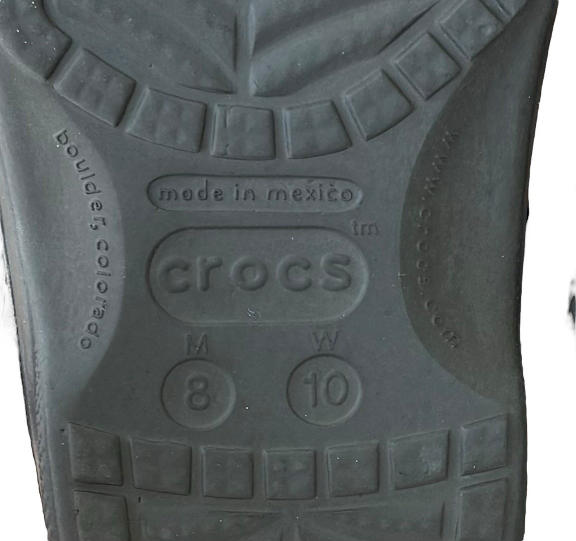 Crocs Unisex Clogs Baya Classic Band Waterproof Slip On Brown W 10 M 8