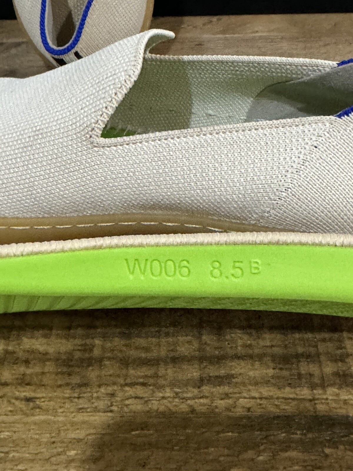 NWOB ROTHY’S Slip On Sneakers The City Womens Sz 8.5 Comfort Vanilla Bean.!!